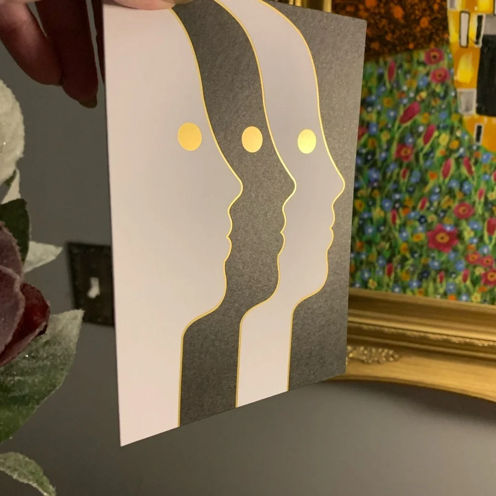 Jonathan Adler New in Sealed Box Explorer Foil Note Cards w Envelopes Seals